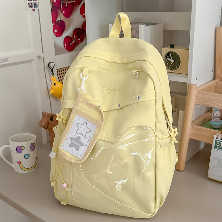 Süßer Charakter-Themen-Transparenter Rucksack Karnz