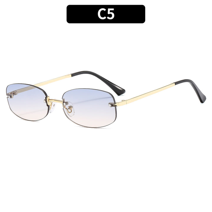 Moderne Geometrische Sonnenbrille