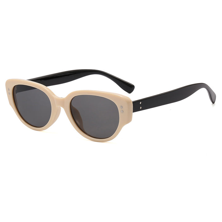Damen modische Sonnenbrille mit markantem Design Karnz