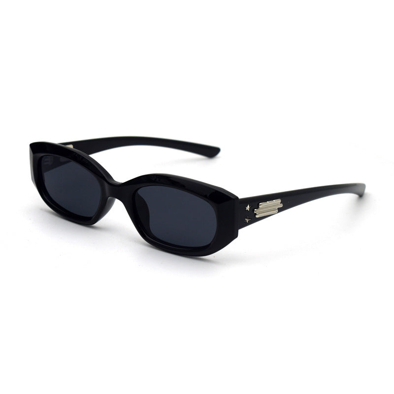 Trendy Cat-Eye Sonnenbrille mit adorabler Teddy-Bären-Akzent Karnz