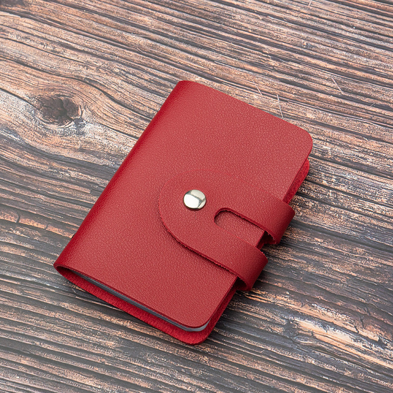 Elegante Leder-Münztasche Karnz
