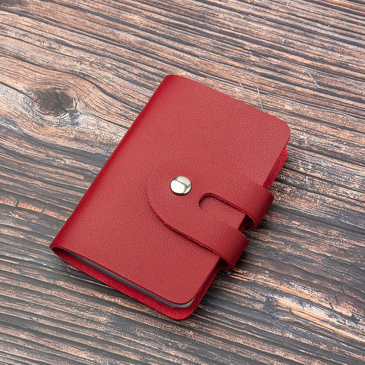 Elegante Leder-Münztasche Karnz