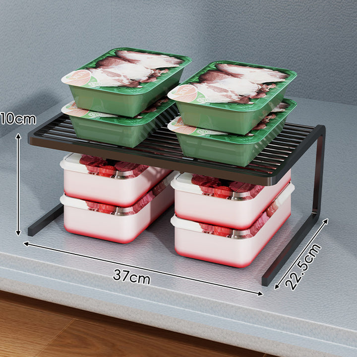 Dreistufiger schlanker eingelassener Arbeitsplatten-Pantry-Regal-Organizer