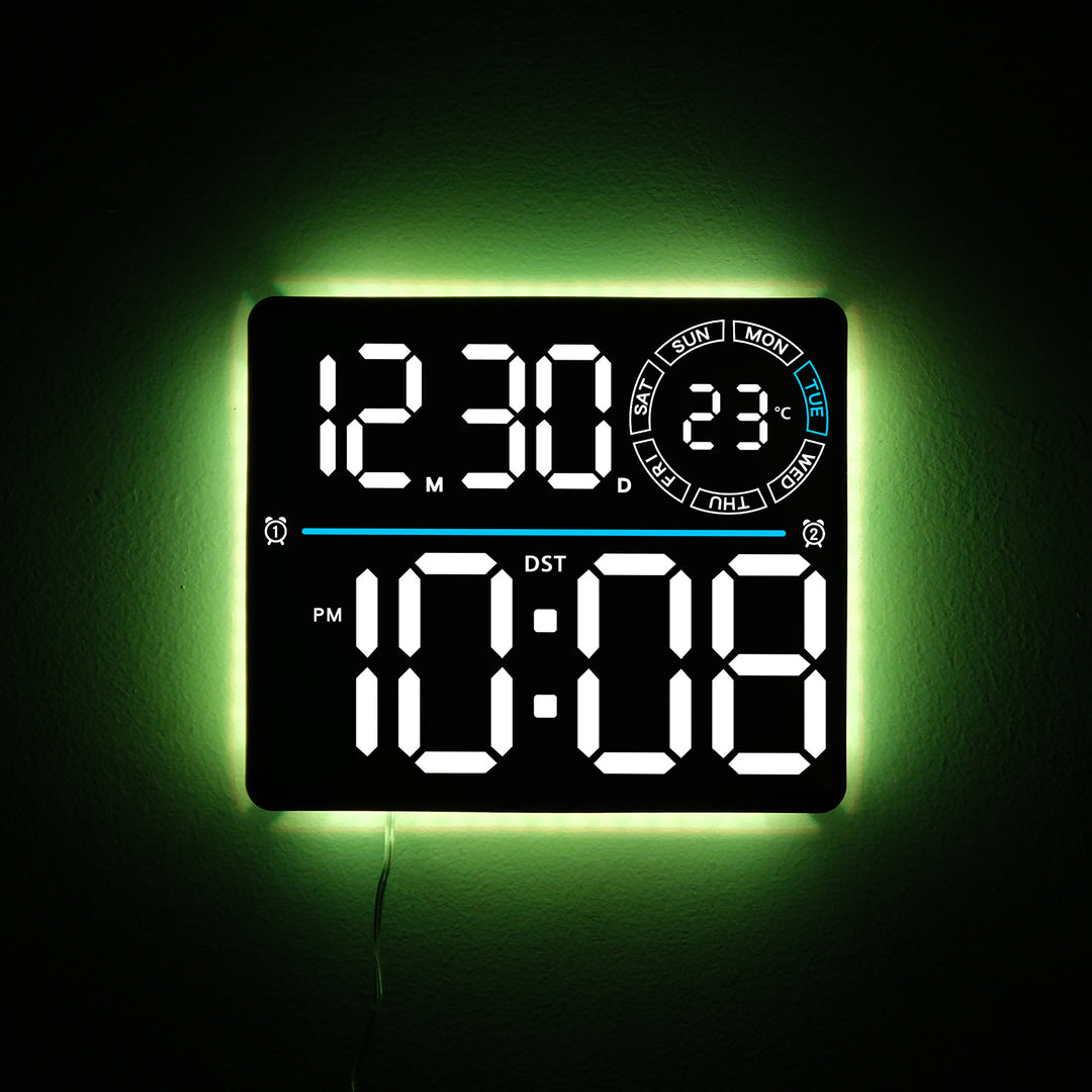 Digitale Wand-Uhr Karnz
