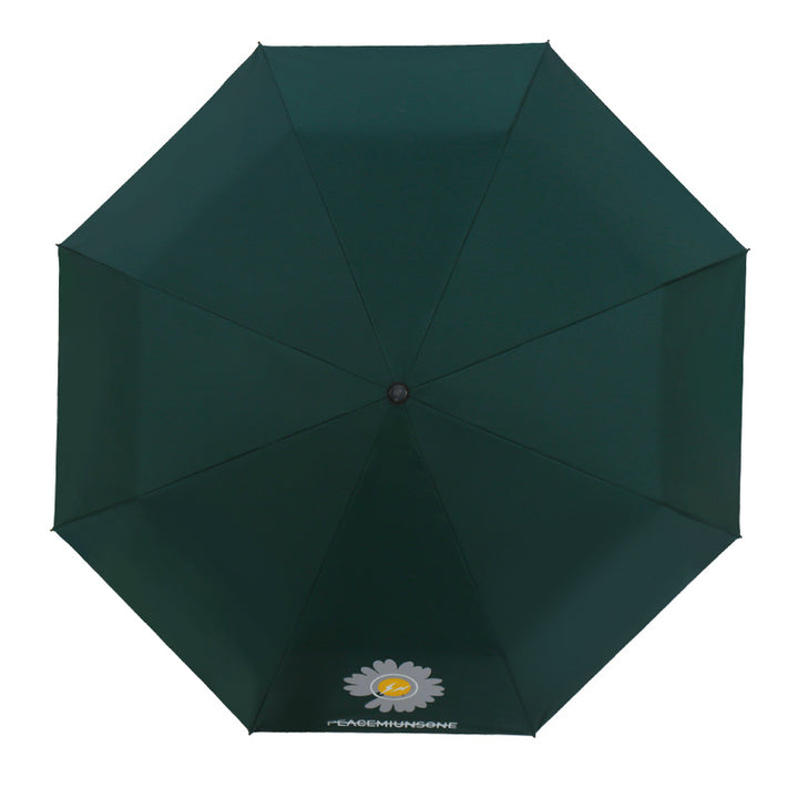 Damen Faltbarer Regenschirm mit Blumenmotiv Karnz