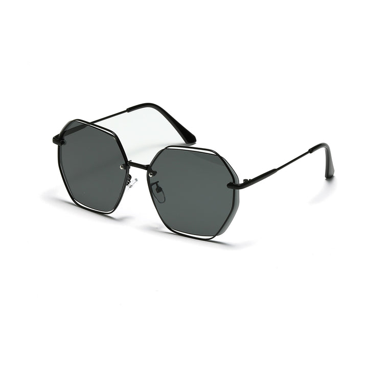 Damen modische achteckige Sonnenbrille mit elegantem Rahmen Karnz