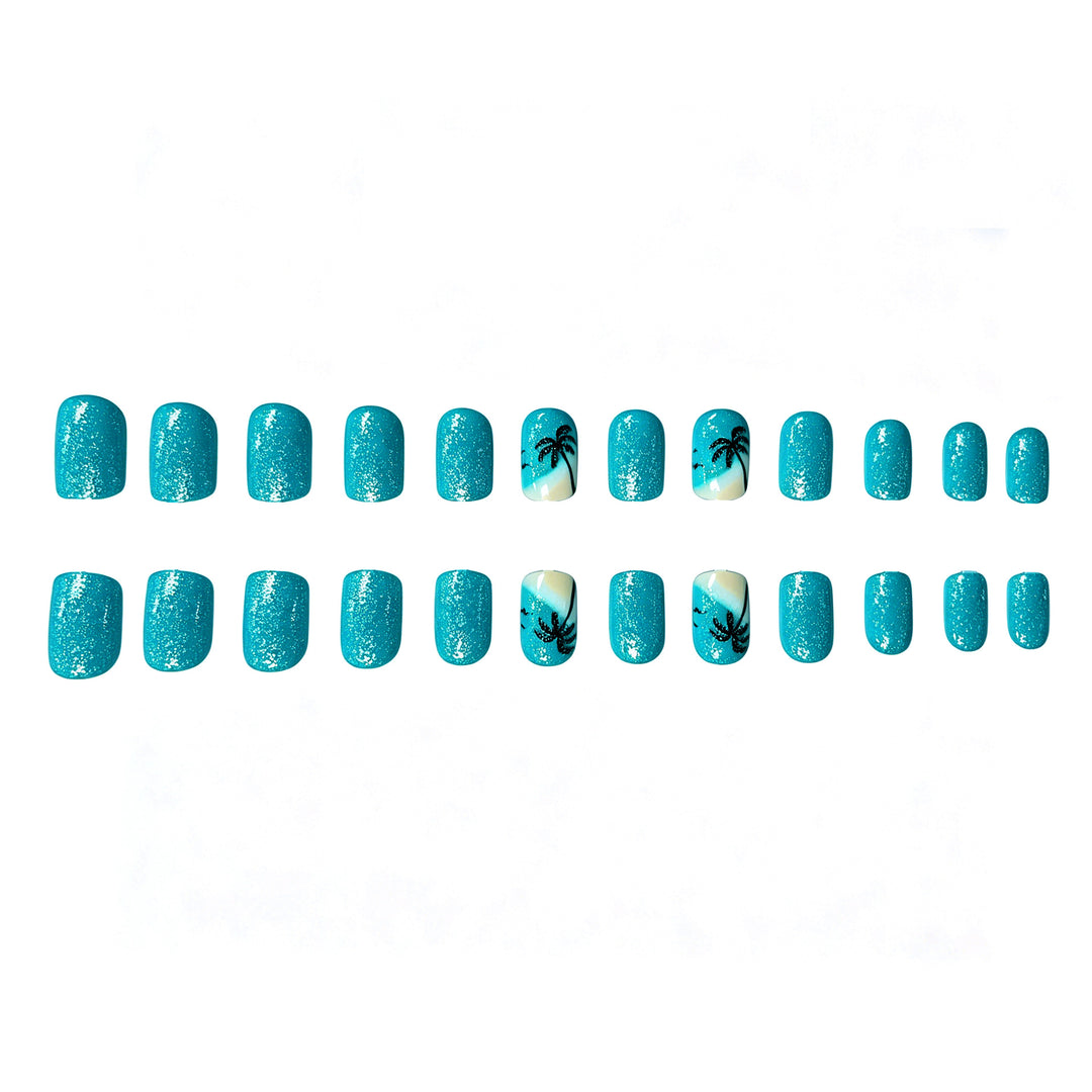 Karibisch inspiriertes Nagelkunst Karnz