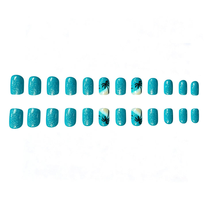 Karibisch inspiriertes Nagelkunst Karnz