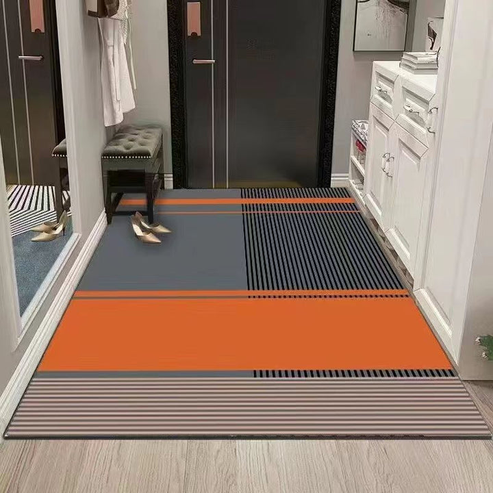 Moderner geometrischer Bodenmatte