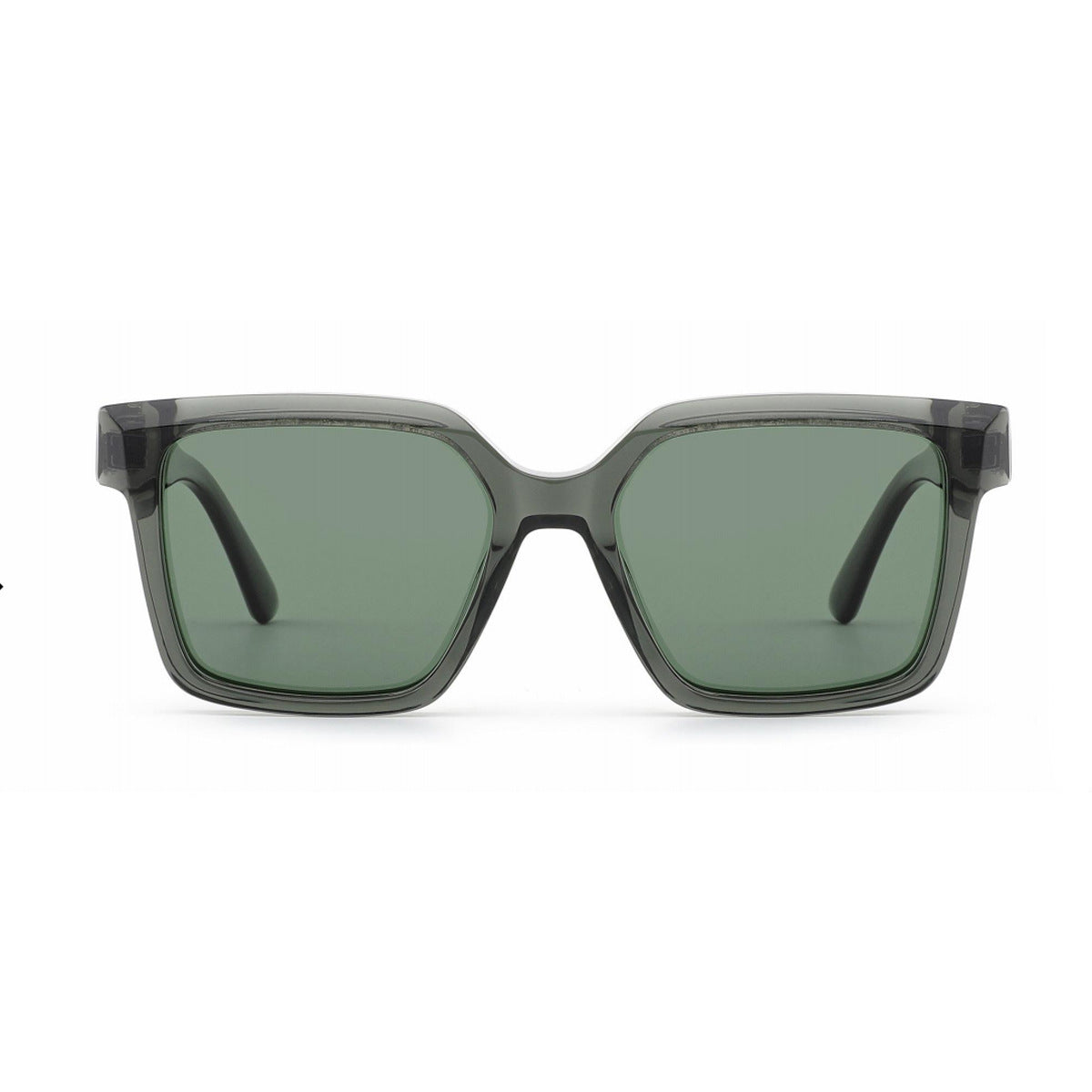 Damen modische Sonnenbrille im markanten quadratischen Design Karnz