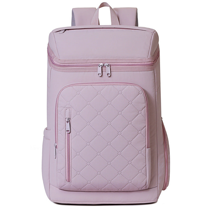 Stylischer gesteppter Laptop-Rucksack Karnz