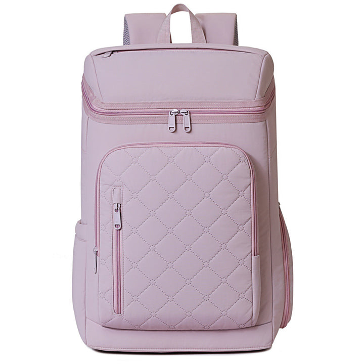 Stylischer gesteppter Laptop-Rucksack Karnz