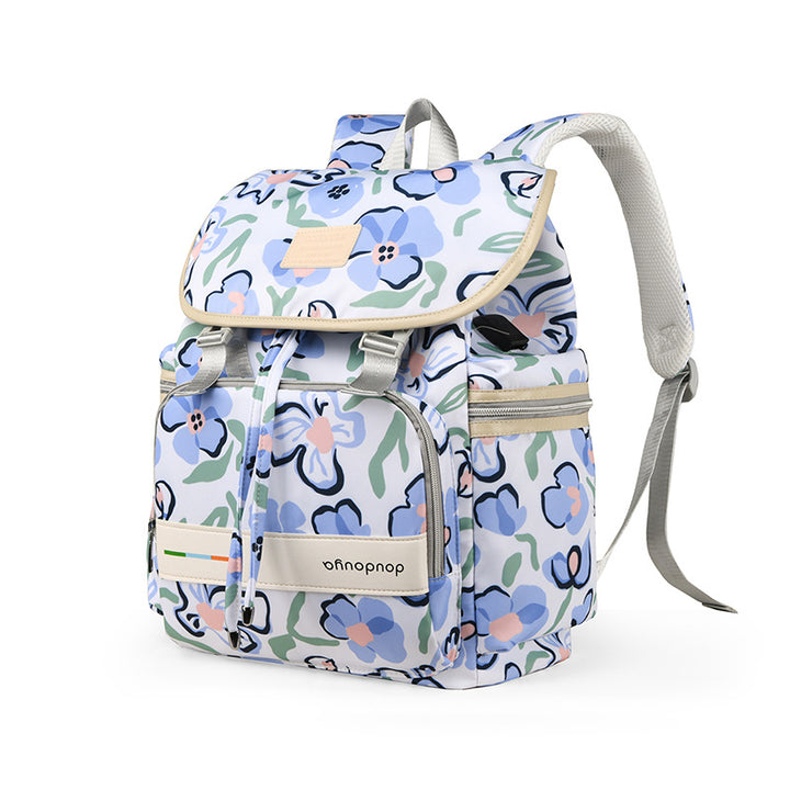 Vielseitiger Grafikdruck-Rucksack Karnz