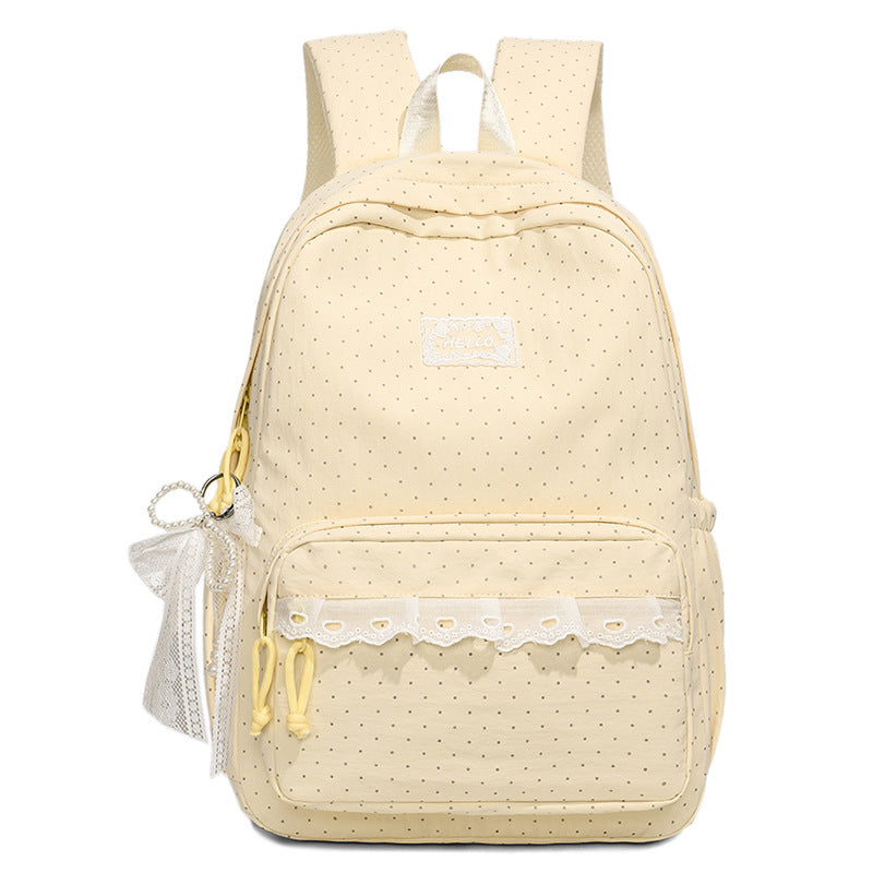 Stylischer Punkte Rucksack Karnz