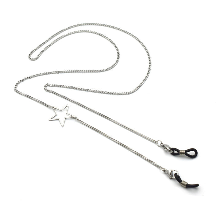 Stylischer geometrischer Ketten-Brillenhalter Karnz