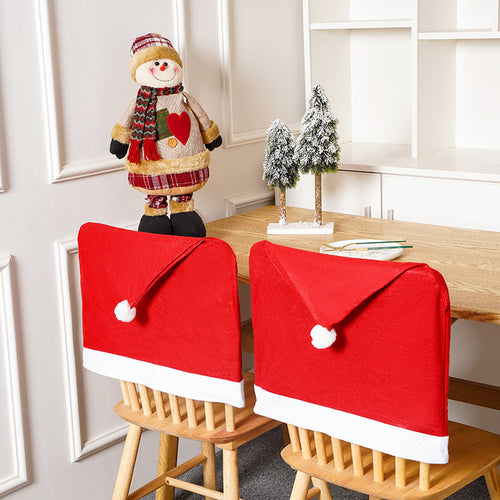 Festlicher Stuhlüberzug mit Weihnachten-Motiv Karnz