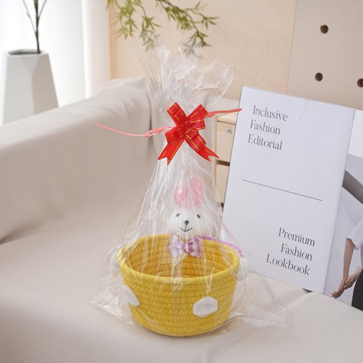 Kuscheliger Aufbewahrungskorb mit Bärenmotiv Karnz