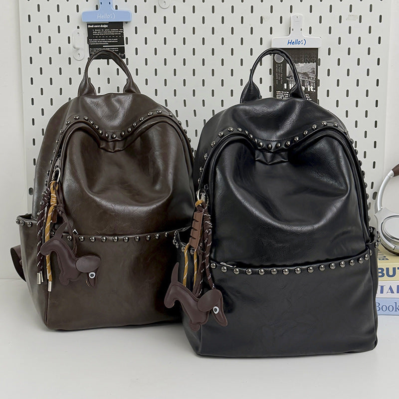 Legere Leder-Rucksack Karnz