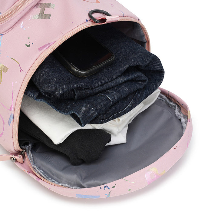 Künstlerisch bedruckter Rucksack