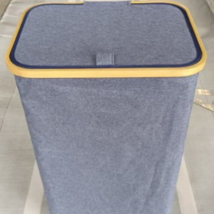 Hochwertiger Aufbewahrungskorb mit Bambusdeckel Karnz