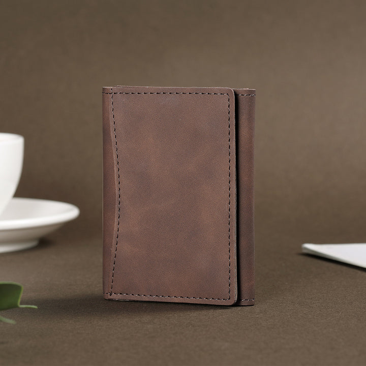 Minimalistische Leder Geldbörse