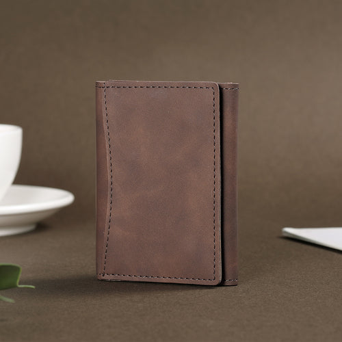 Minimalistische Leder Geldbörse