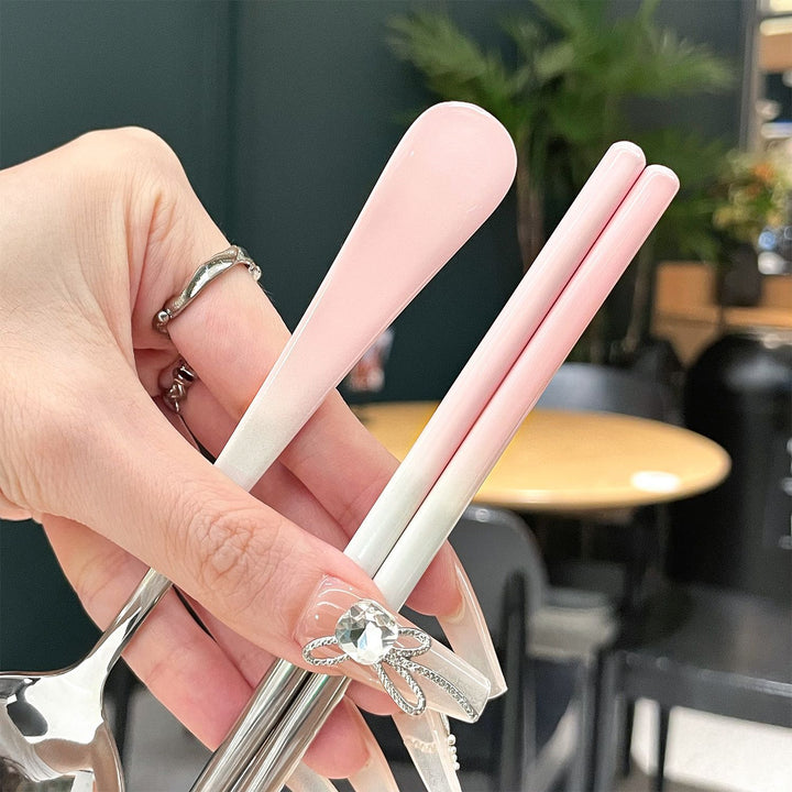 Tragbares Besteckset In Hygienischer Aufbewahrungsbox Karnz