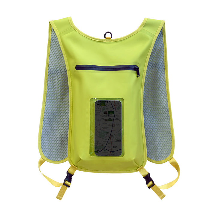 Wasserdichte Smartphone-Rucksack mit Durchsichtiger Fronttasche Karnz