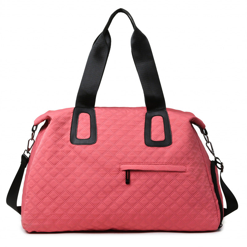 Stylische gesteppte Reisetasche Karnz