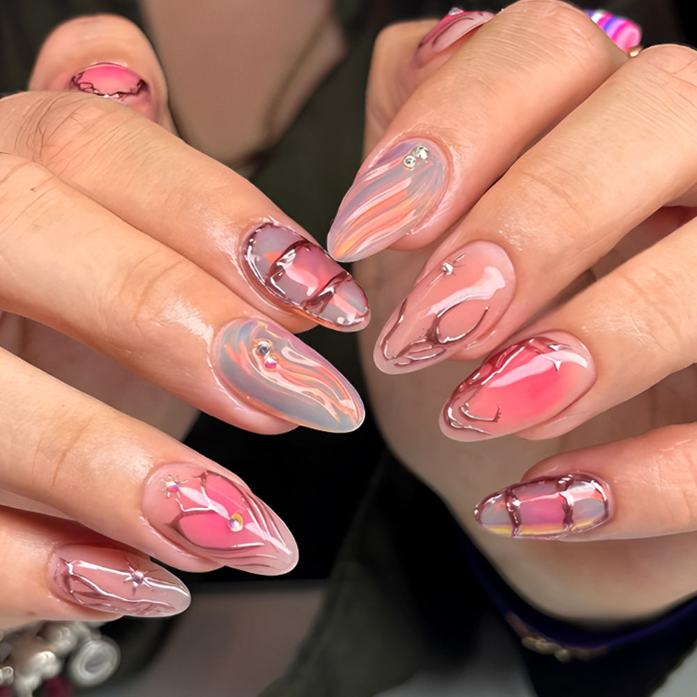 Künstlerisches Gel-Nageldesign Karnz 1787543105