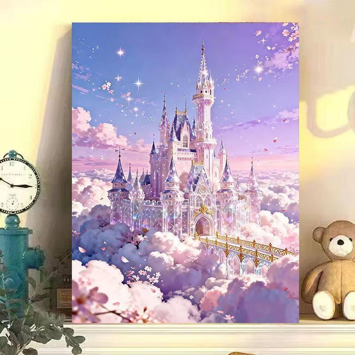 Fantasy Castle Wandkunst Karnz