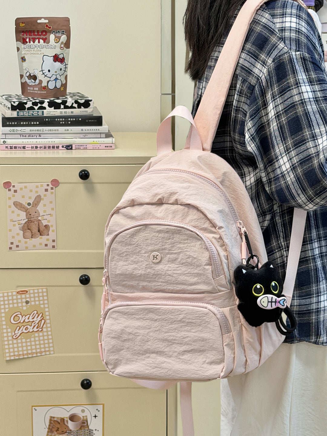 Minimalistischer Rucksack