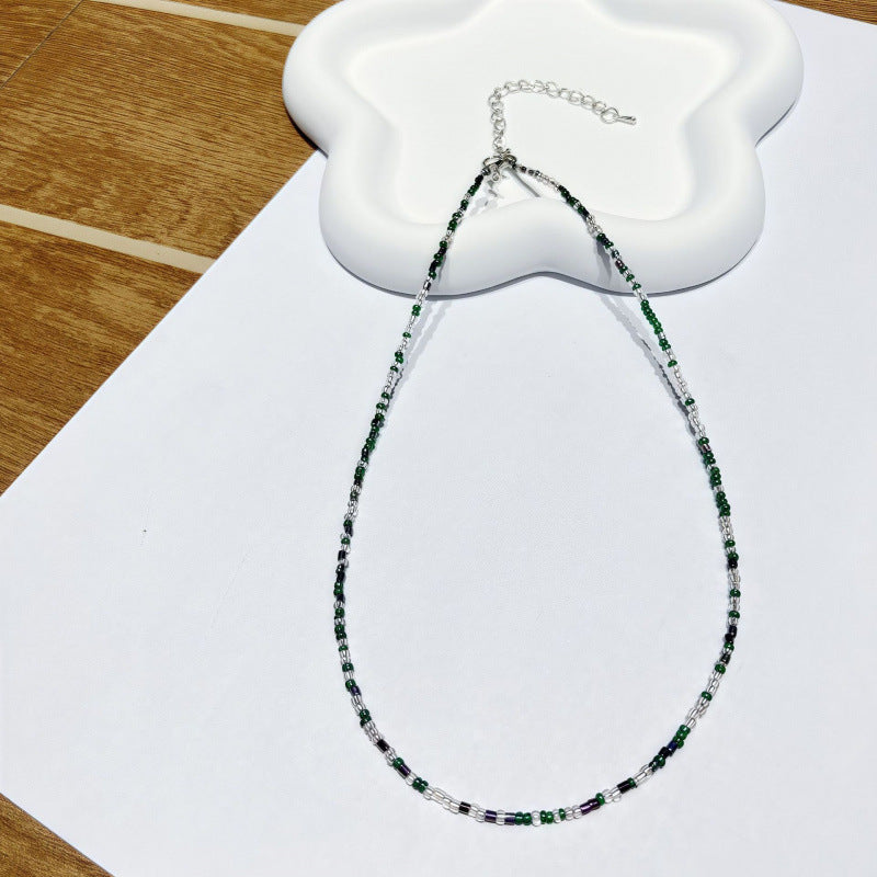 Handgefertigtes Perlen Choker Halsband Karnz