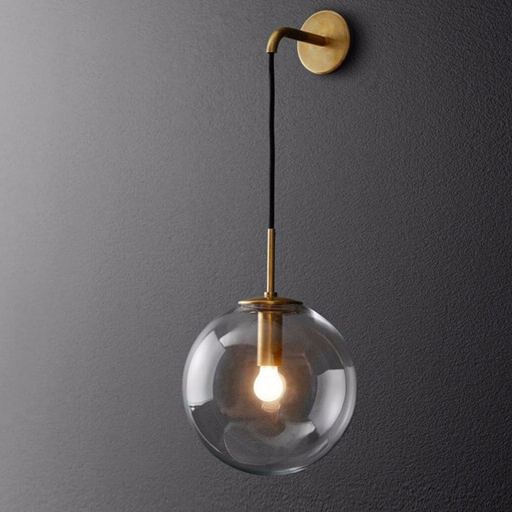 Stilvolle Globus Pendelleuchte