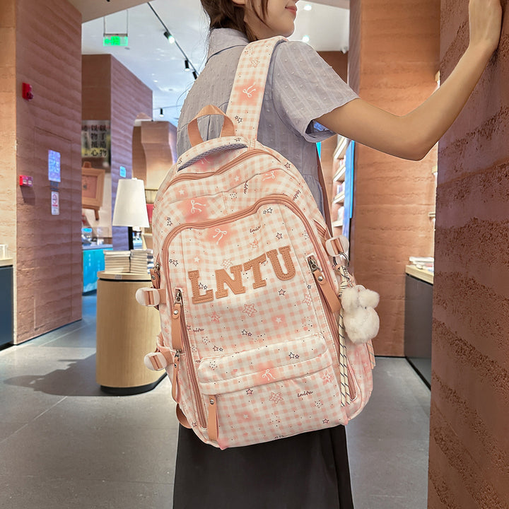 Verspielter Rucksack mit Mehrfachfächern Design Karnz