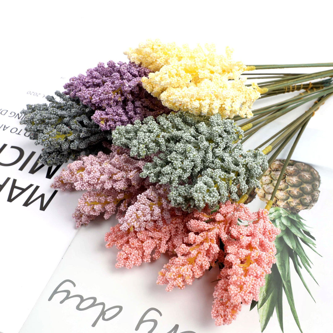 Dekorative Kunstblumen Bouquets Karnz
