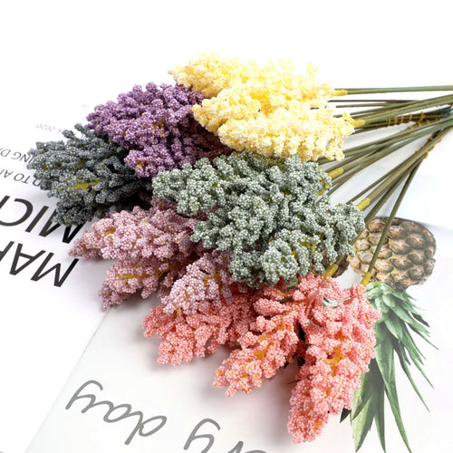 Dekorative Kunstblumen Bouquets Karnz