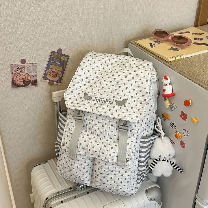 Charmante Stern-Beschmückte Freizeit-Rucksack Karnz