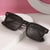 Damen stilvolle quadratische Sonnenbrille Karnz