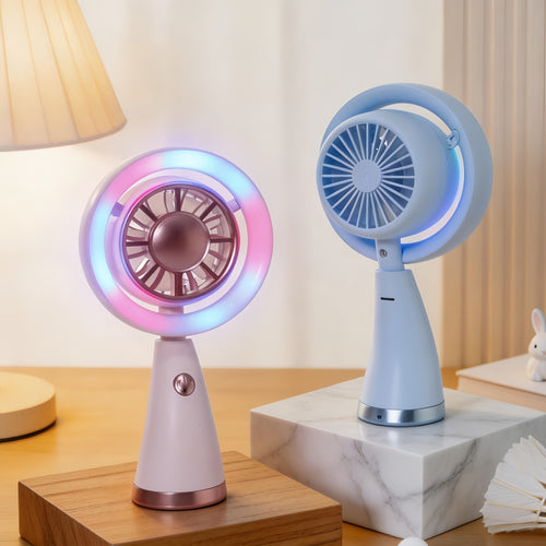 Unisex Tragbarer LED Ventilator im modernen Design Karnz