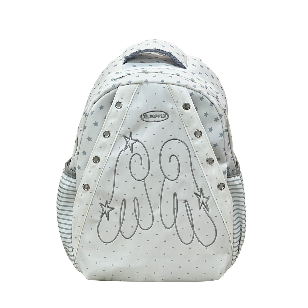 Verspielter Grafikdruck Rucksack Karnz