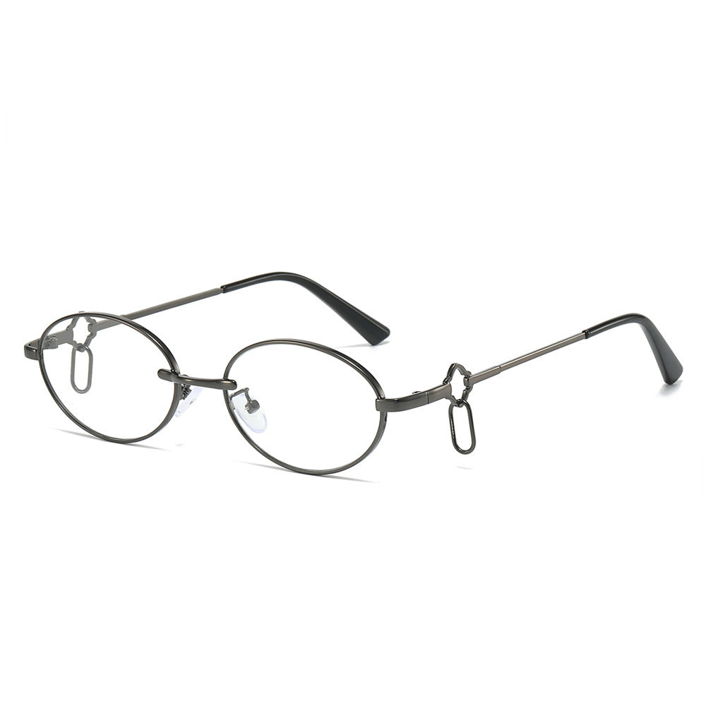 Vintage-inspirierte runde Rahmen-Sonnenbrille Karnz