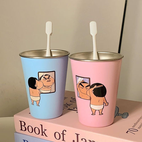 Lustiger Trinkbecher mit Humorvollem Illustrationsdesign Karnz