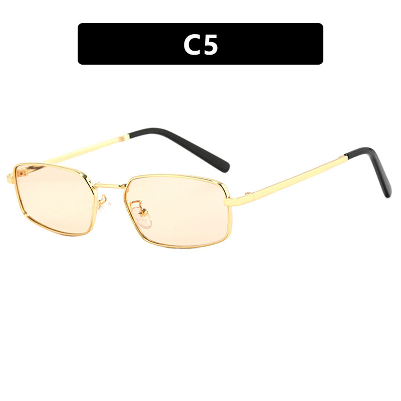 Damen modische quadratische Sonnenbrille mit polarisierten Gläsern Karnz