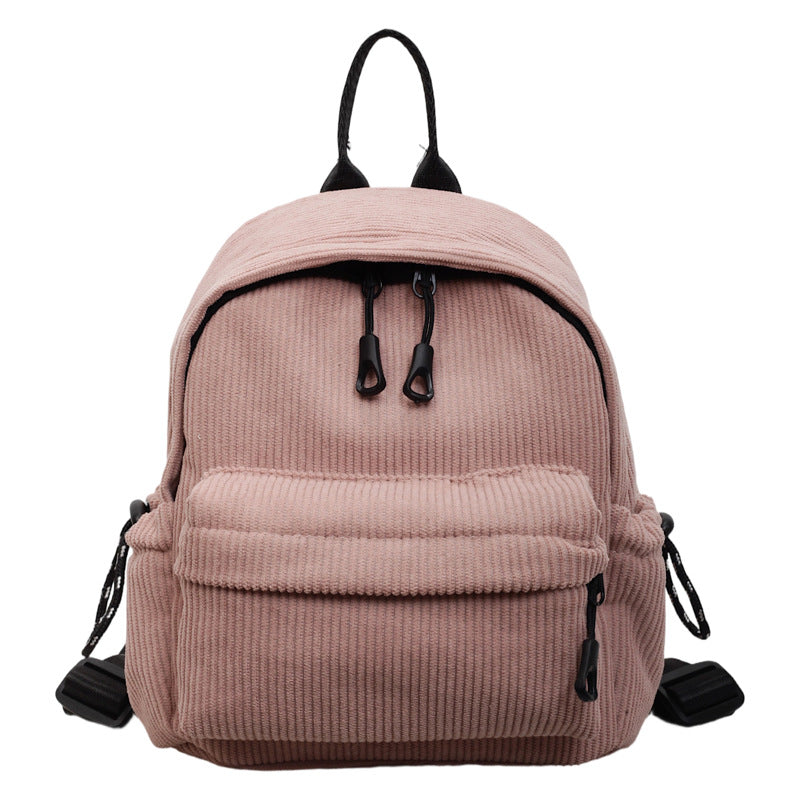 Cord-Rucksack mit Praktischem Frontfach Karnz