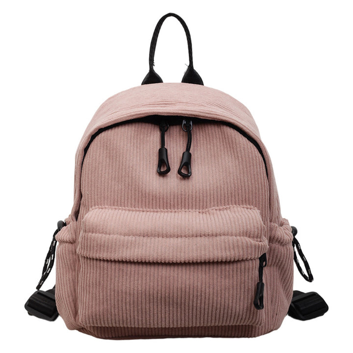 Cord-Rucksack mit Praktischem Frontfach Karnz