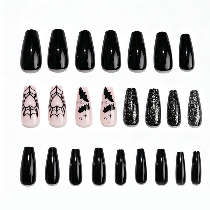 Halloween-Themen Press-On Nagelset Karnz