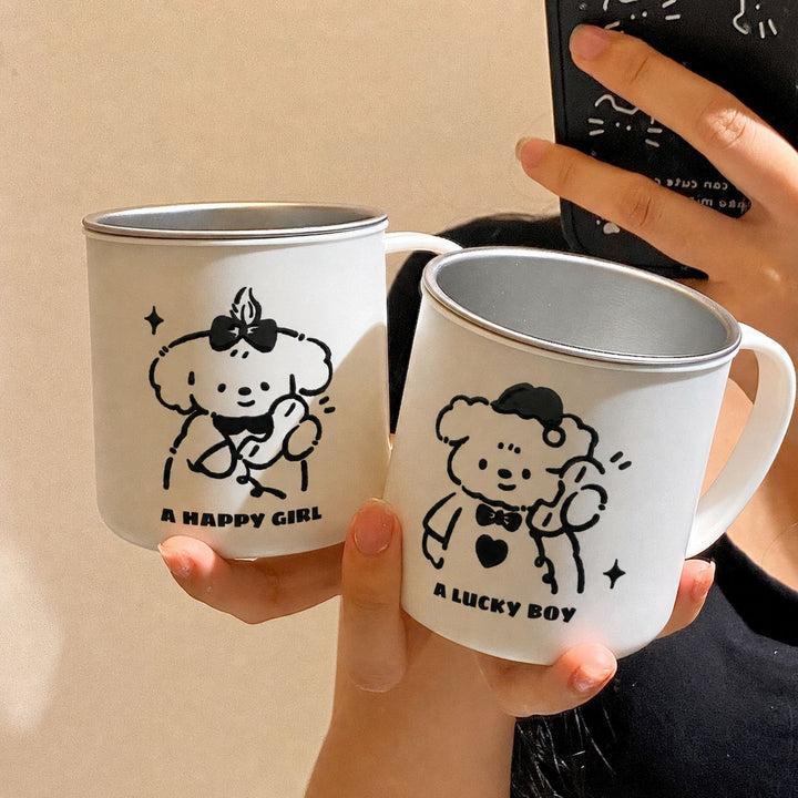Keramiktasse mit Charmantem Cartoon-Design Karnz