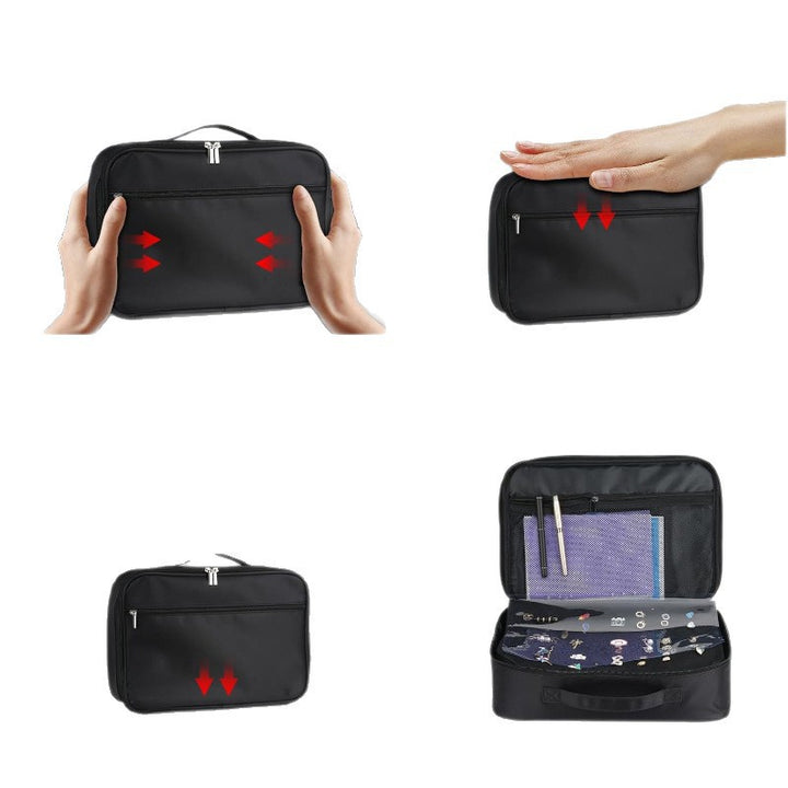 Organizer-Tasche Für Pins und Abzeichen Karnz
