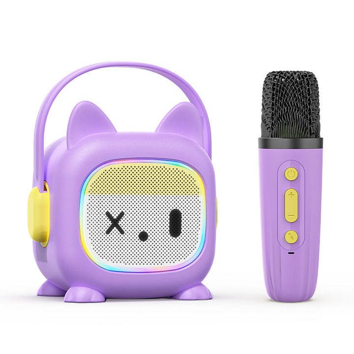Bluetooth Karaoke Lautsprecher mit Dual-Mikrofonsystem Karnz